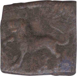 Copper Unit Coin of Ancient Cholas of Chera Kingdom.