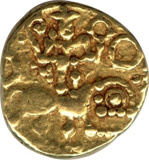 Gold Pagoda Coin of Vindhyaditya of Hoyasalas of Dorasamudra.