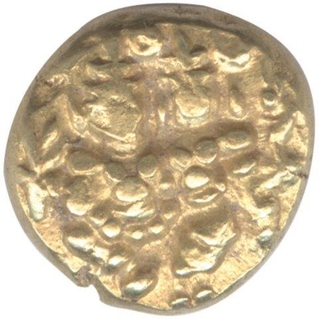 Gold Pagoda Coin of Sadasivaraya of Vijayanagara Empire.