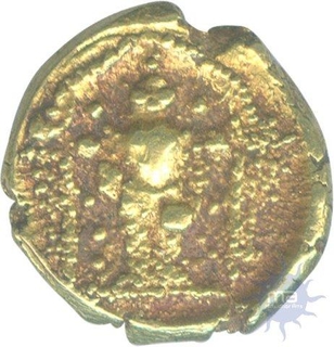 Gold Half Pagoda of Sriangaraya I of Vijayanagara Empire.