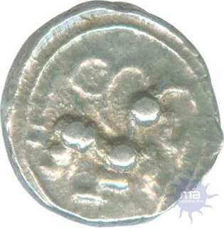 Silver unit Coin of Saluvas of Gersoppa of Vijayanagara Empire.