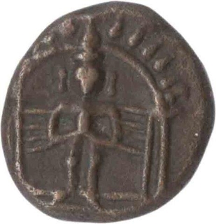 Copper Coin of Nayaks of Madurai.