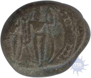 Copper Heavy Unit Coin of Thanjavur Nayaks.