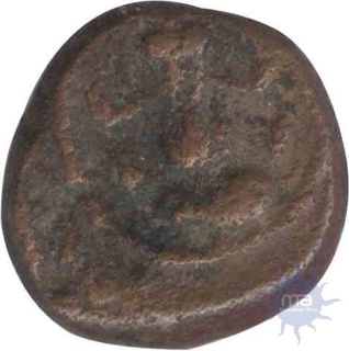 Copper Kasu Coin of Raja of Shivaganga.