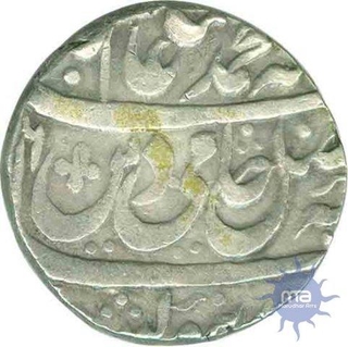 Silver Rupee Coin of Anwala of Rohilkhand.