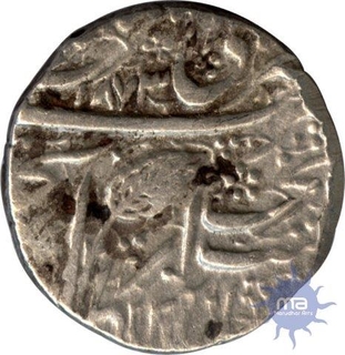 Silver Rupee Coin of Amritsar of Sikh Empire.