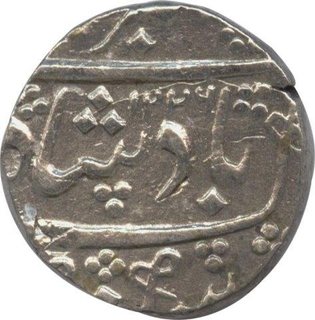 Silver Rupee Coin of Anand Rao of Baroda.