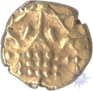 Gold Fanam Coin of Krishnaraja Wodeyar III.