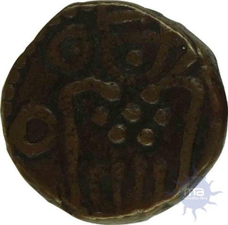 Copper Duit(2) & Stvier(1) Coin of Negapatnam.