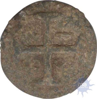 Tin Twenty Bazarucos Coin of Maria I of Diu.