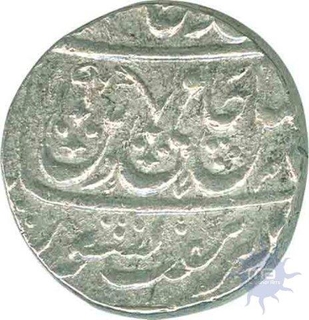 Silver Rupee Coin of Saharanpur Mint.