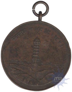 Copper Medal of Udaipur.