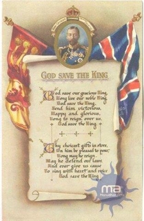 Tuck's Post Card of King George V.