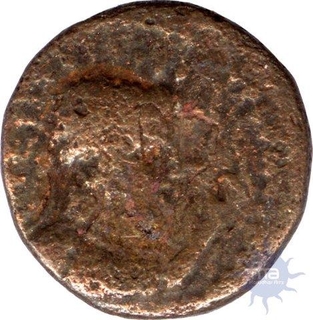 Copper Coin of Soter Megas of Kushan Dynasty.