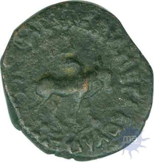 Copper Coin of Kujula Kadphises of Kushan Dynasty.