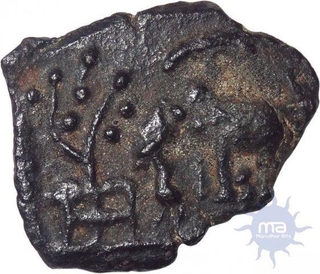 Copper Coin of Sangam Cholas.