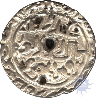 Silver Tanka Coin of Iliyas Shah of Bengal Sultanate.