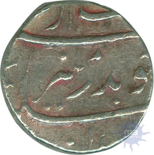 Silver Half Rupee Coin of Aurangzeb of Surat Mint.