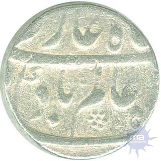 Silver Rupee Coin of Shah Alam Bahadur of Karimabad Mint.