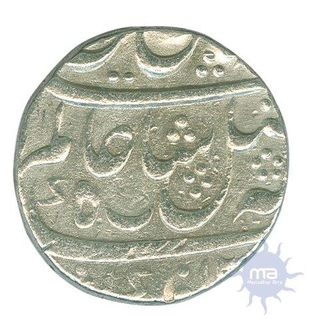 Silver Rupee Coin of  East India Company of  Calcutta Mint of of Bengal Presidency.