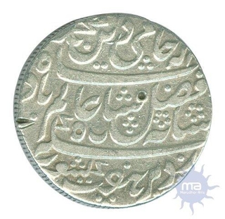 Silver Rupee Coin of East India Company of Farrukhabad of Bengal Presidency.