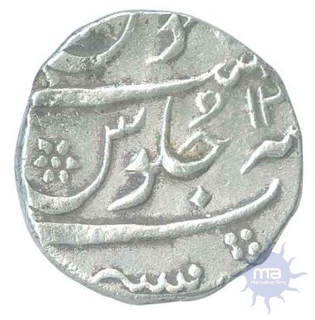 Silver Rupee Coin of Bombay Mint of Bombay Presidency.