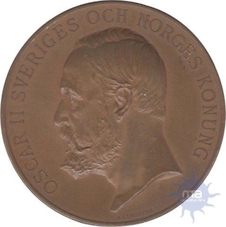 Bronze Medal of Sweden of 1897.