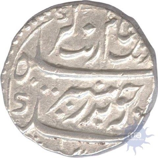 Silver Rupee of  Aurangzeb Alamgir of Chinapattan Mint of the RY 5X.