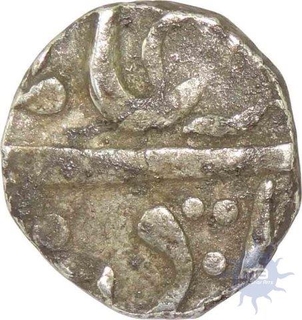 Silver Rupee of Shah Alam II of Sangali of Maratha Kingdom.