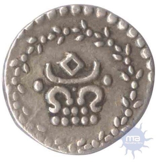 Dump Silver Velli Fanam of Rama Varma IV of Travancore.