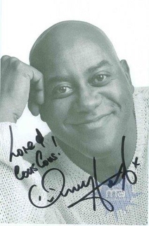 Autograph of Ainsley Harriott of British Celebrity.