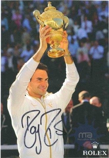 Roger Federer of International Tennis Player.