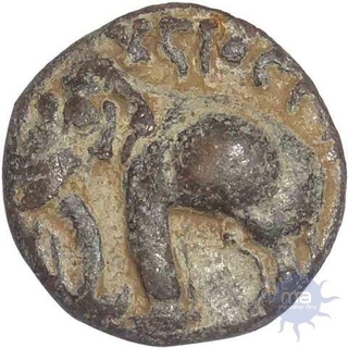 Punch Marked Coin of Maharathis  of Anandas of Karwar.