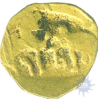 Gold Dinar Coin of Ganga dynasty.