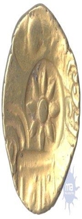 Gold Padma Tanka Coin of Ramachandra of Yadavas Devagiri.