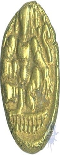 Gold Pagoda Coin of Krishnadeva Raya of Vijayanagar Empire.