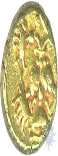 Gold Varaha Coin of  Achyutaraya of Vijayanagara Empire.