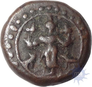 Copper Coin of Venkatapati Raya of Thanjavur Nayaks.