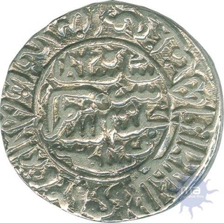 Silver Tanka  Coin of Sher Shah Suri of Delhi Sultanate about very fine.