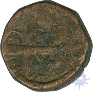 Rare Copper Dam Coin of Jahangir of Agra Mint.