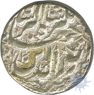 Rare Silver Rupee Coin  of Jahangir of Lahore Mint.