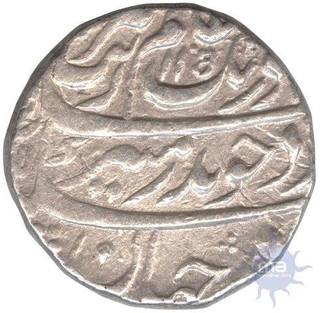 Silver Rupee Coin  of Aurangzeb Alamgir of Ajmer Dar u khair Mint.