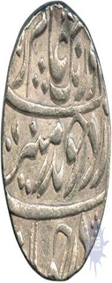 Silver Rupee  Coin of Muhayyi ud din Aurangzeb Alamgir of Islamabad Mathura.