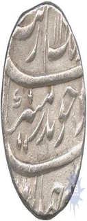 Silver Rupee Coin of Aurangzeb Alamgiir of Kanbayat mint.