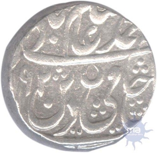 Silver Rupee Coin of Najibabad mint of  of awadh state.