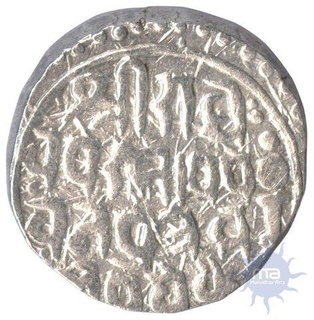 Silver Rupee Coin of  Jai singh of Jaynagar of Bajranggarh State.