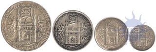 Silver Coins  of Hyderabad State.