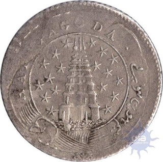 Silver Half  Pagoda Coin of Madras presidency.