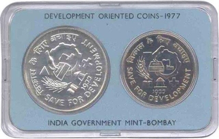 UNC set of Save for Development of 1977.