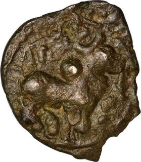 Copper Unit of Vishnukundin Dynasty.